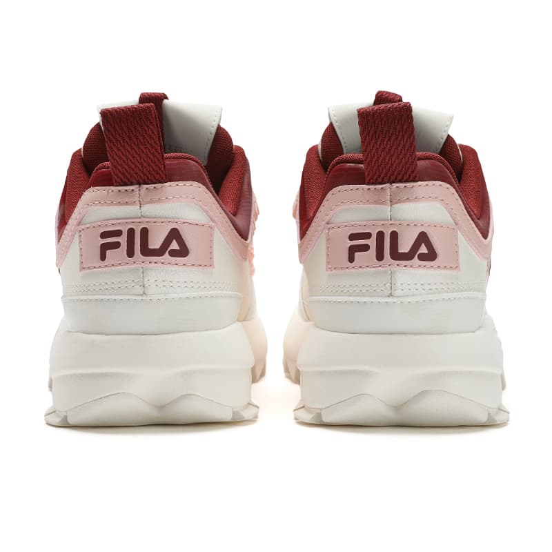 Кроссовки FILA Disruptor 2 Амортизация Износостойкий Низкий Топ Повседневная Обувь Женская Белый Красный - изображение 5