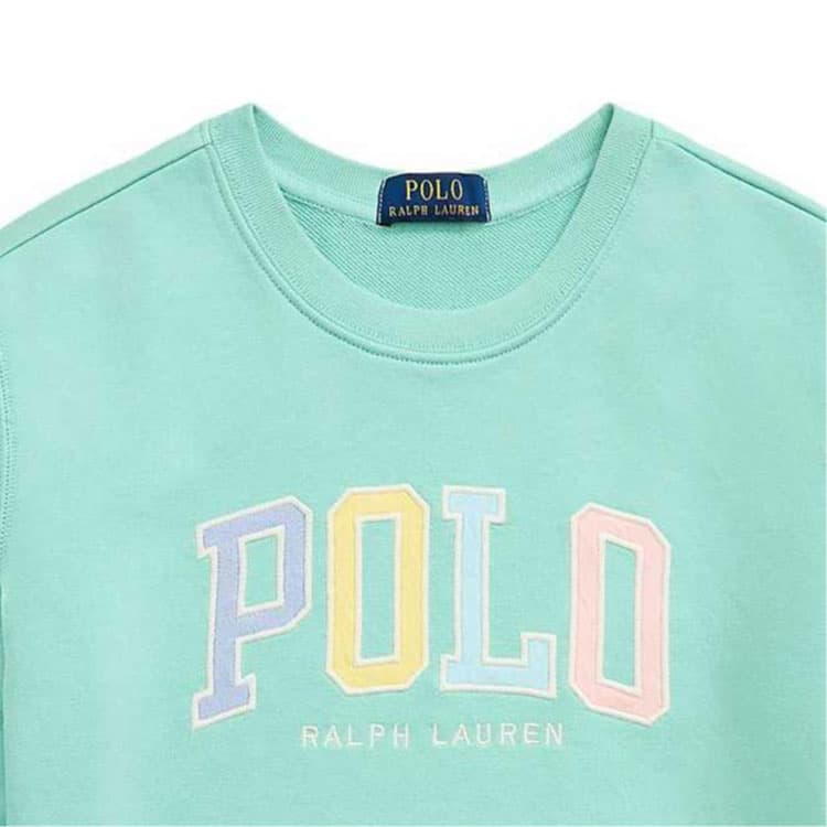 Polo Ralph Lauren Толстовка SS25 Логотип Круглый вырез Длинные рукава Детский - изображение 5