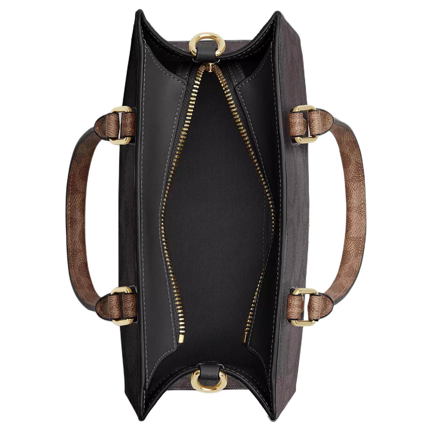 Сумка COACH Maggie Искусственная кожа Сумка Средний Женские Черный - изображение 4