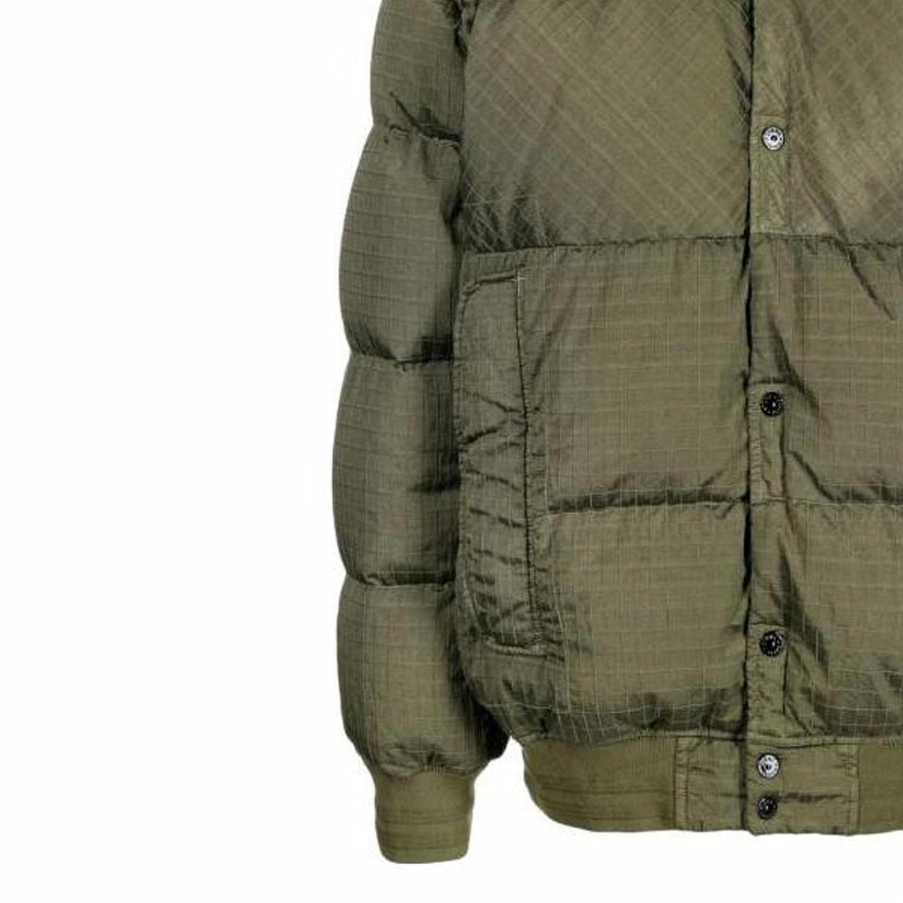 Зимняя куртка Stone Island FW23 Nylon Down Jacket Green - изображение 6