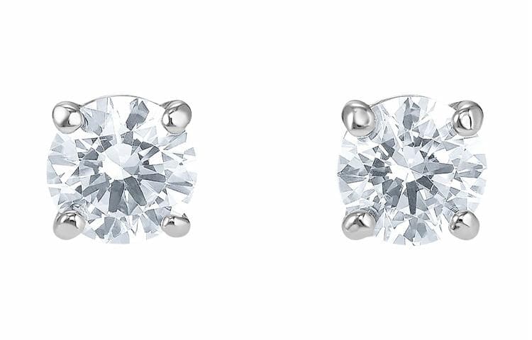 Серьги Swarovski Attract Stud Earrings Transparent - изображение 1