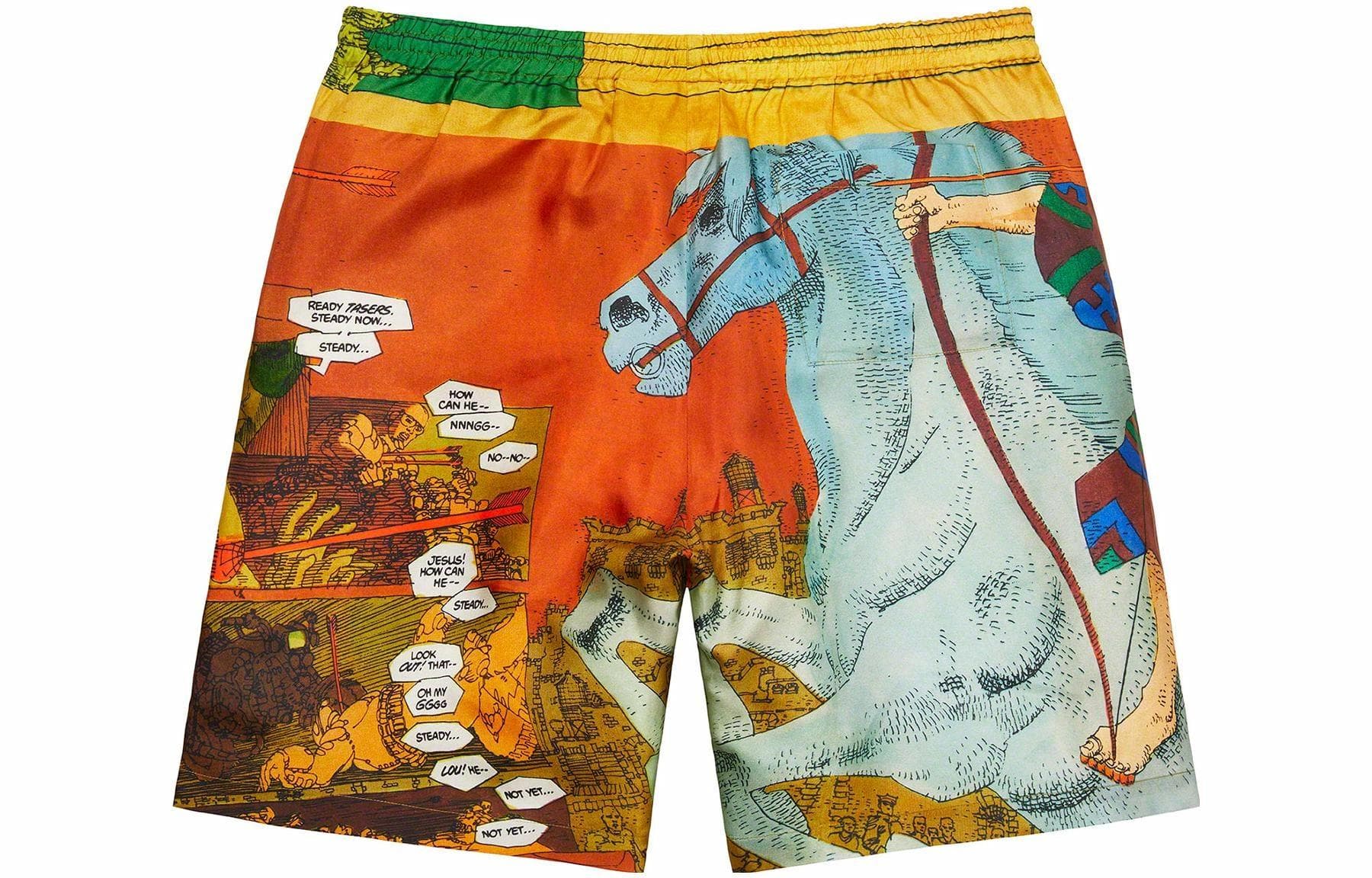 Шорты Supreme Ronin Silk Shorts - изображение 2