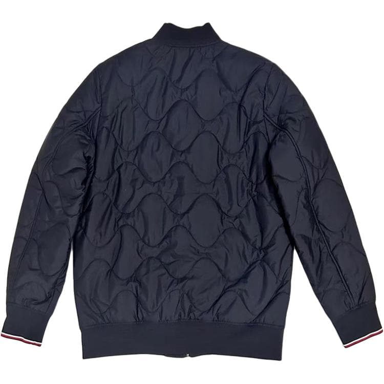 Зимняя куртка пуховик Tommy Hilfiger Хлопковый пуховик мужской темно-синий - изображение 2