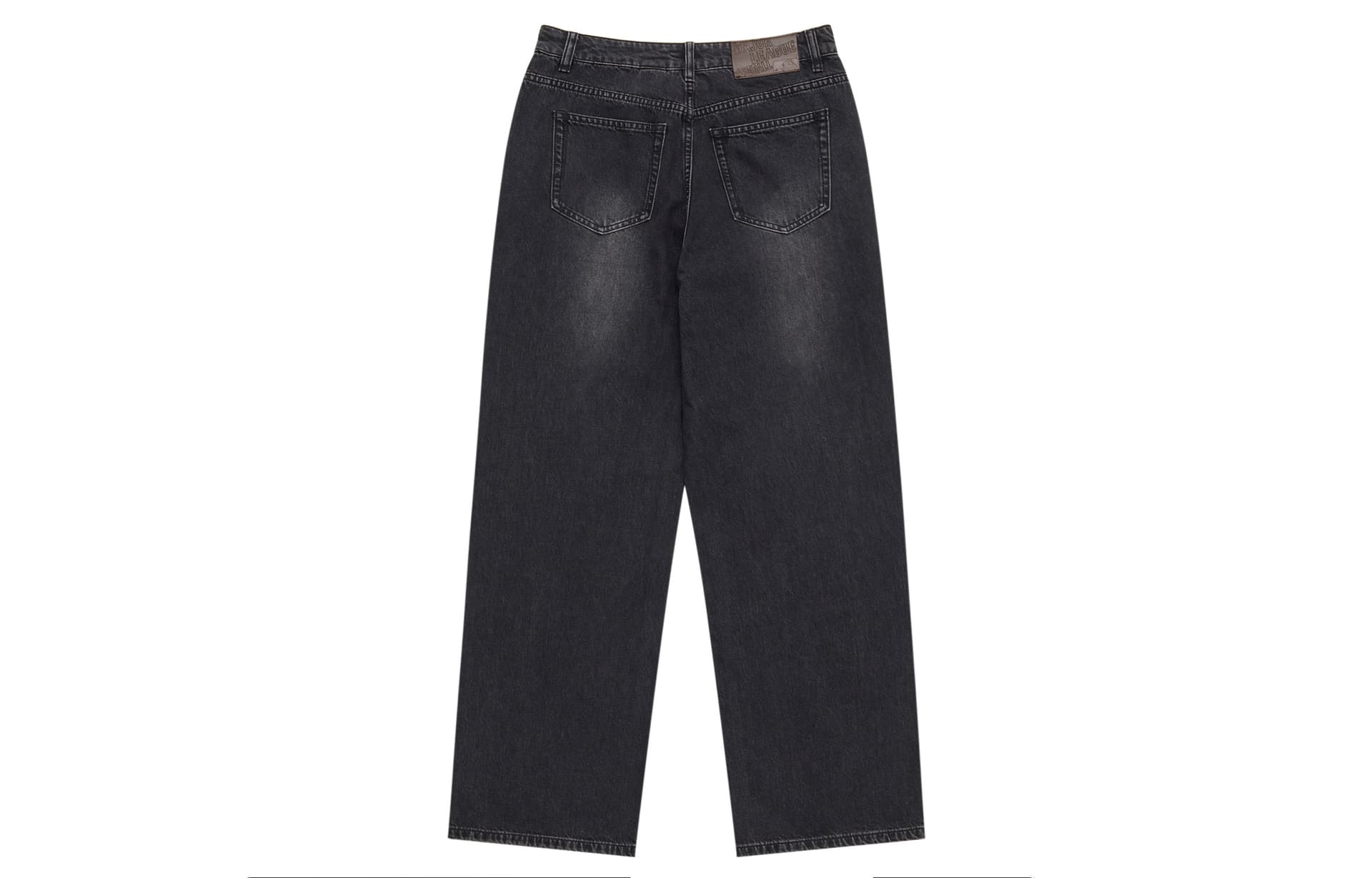 Джинсы mlb New York Yankees Basic Collection SS25 Джинсы Женские Черный - изображение 2