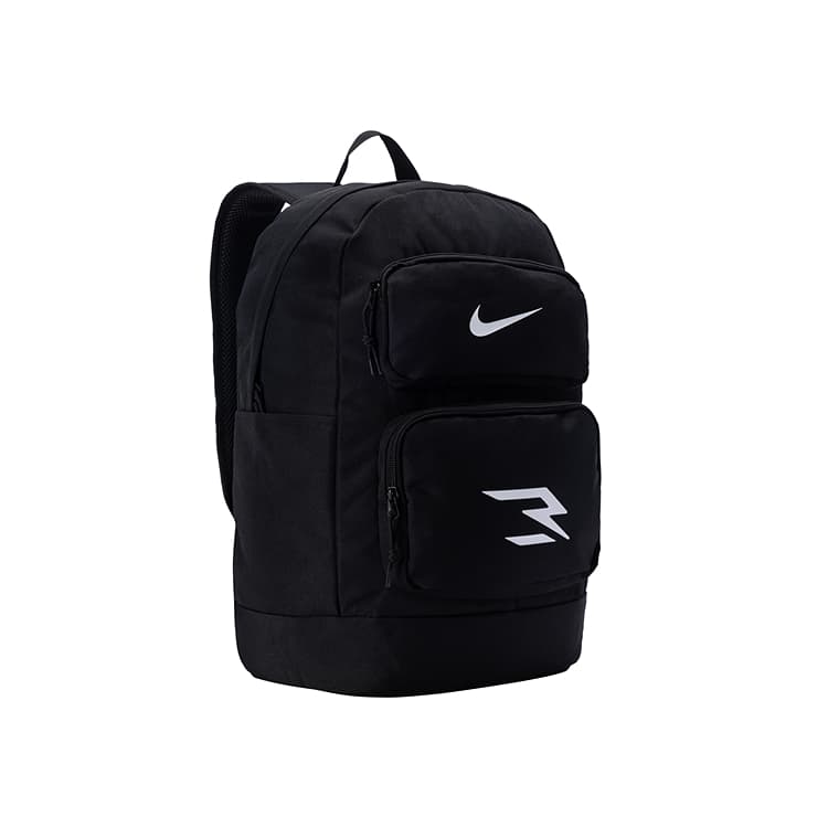 Рюкзак NIKE Полиэфирное волокно Рюкзак Обычный (стандартный) Унисекс Глубокий черный - изображение 3