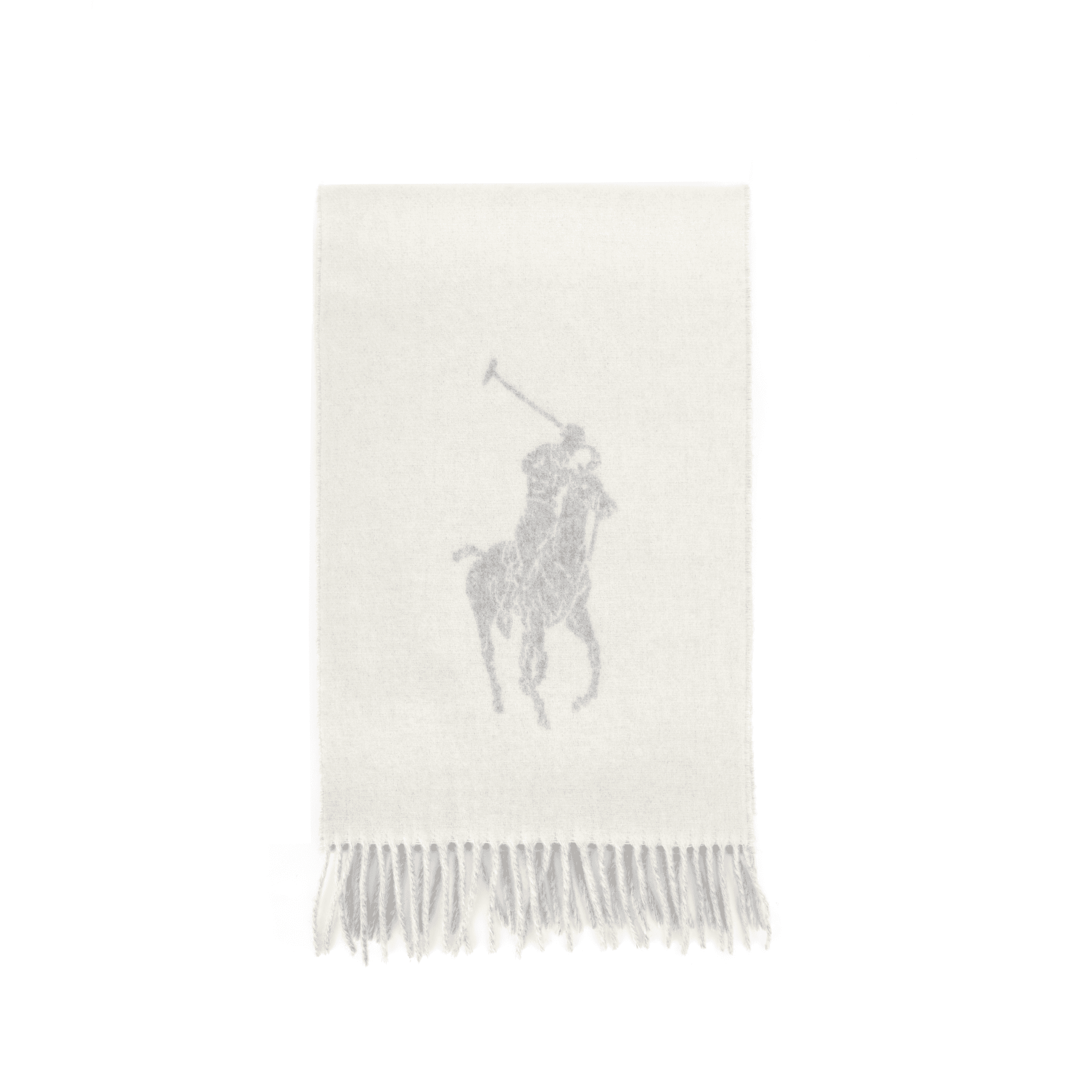 Шарф Шарфы из трикотажа из шерсти Polo Ralph Lauren Мужской Серый - изображение 2