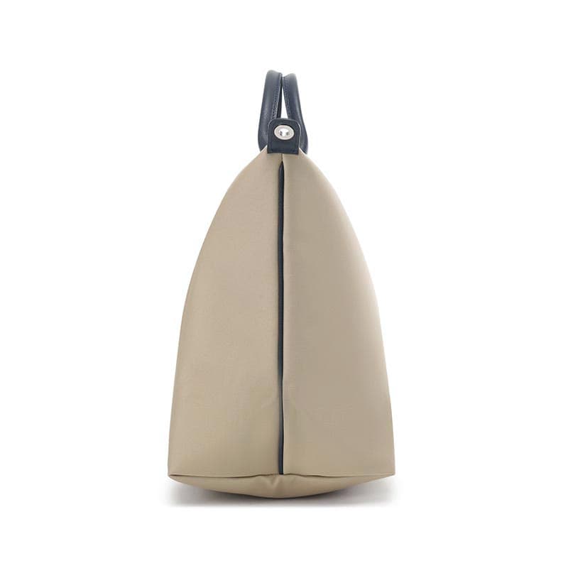 Сумка LONGCHAMP Le Pliage Collection Сумка через плечо с тканью и кожей женская светлый умбра - изображение 4