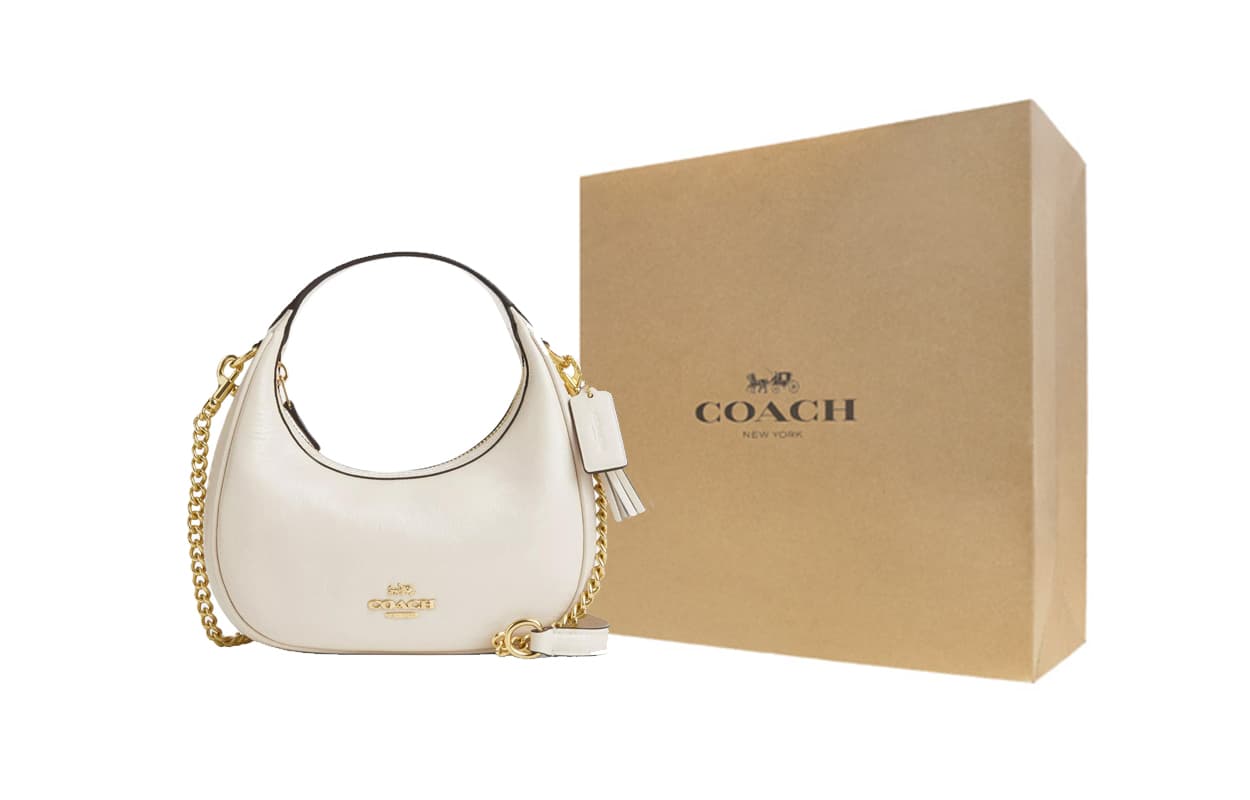 Сумка COACH Carmen 20 Pearl White - изображение 1