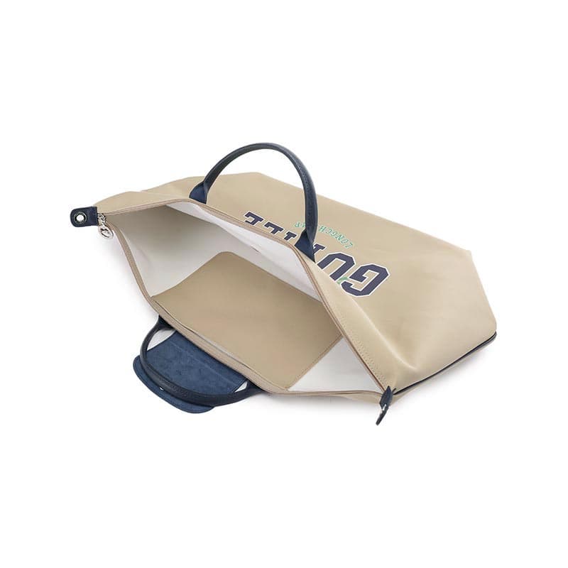 Сумка LONGCHAMP Le Pliage Collection Сумка через плечо с тканью и кожей женская светлый умбра - изображение 6