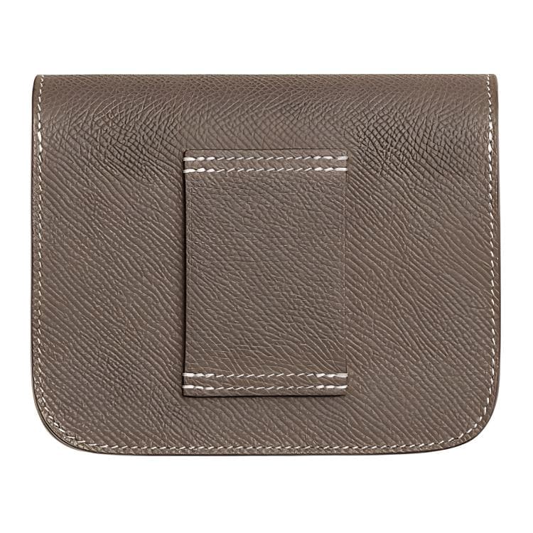 Поясная сумка HERMES Constance Slim Epsom 8F Gris tain - изображение 2