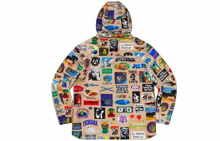 Куртка Supreme GORE-TEX Stickers Shell Jacket - изображение 2