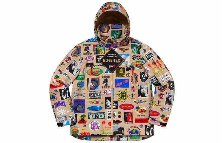 Куртка Supreme GORE-TEX Stickers Shell Jacket - изображение 3