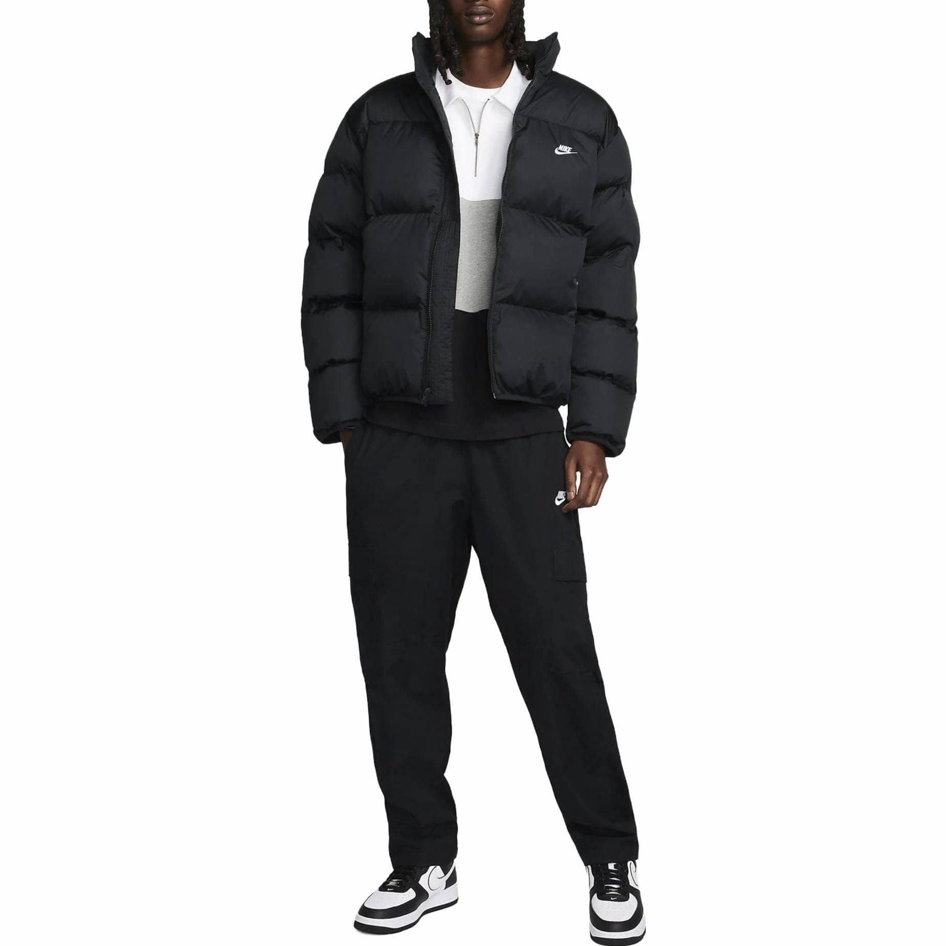 Куртка Nike Sportswear Club Jacket Black - изображение 5