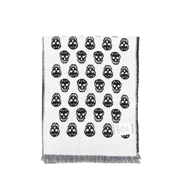 Шарф Alexander McQueen Allover Skull Scarf - изображение 2