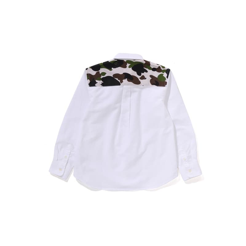 A BATHING APE Повседневный Рубашка SS25 Детский - изображение 2