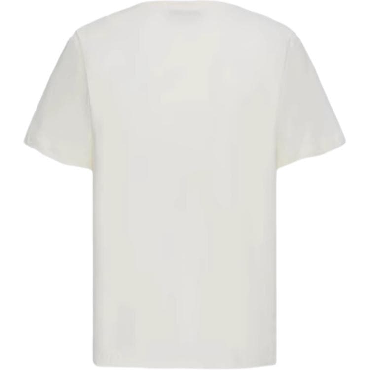 Футболка MSGM Айвори Мужская T-Рубашка - изображение 2