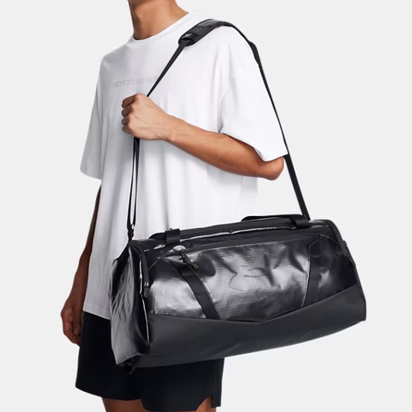 Спортивная сумка Under Armour UA Hustle LE Black - изображение 3