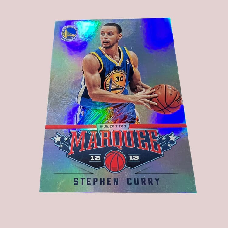 Коллекционные карточки PANINI Golden State Warriors Stephen Curry Silver Refractor Premium Star Card Rare Sports Card Single - изображение 3