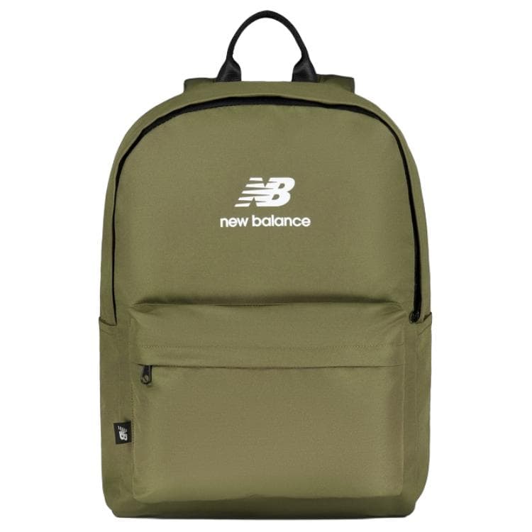 Рюкзак New Balance Ткань Рюкзак Унисекс Зеленый - изображение 1