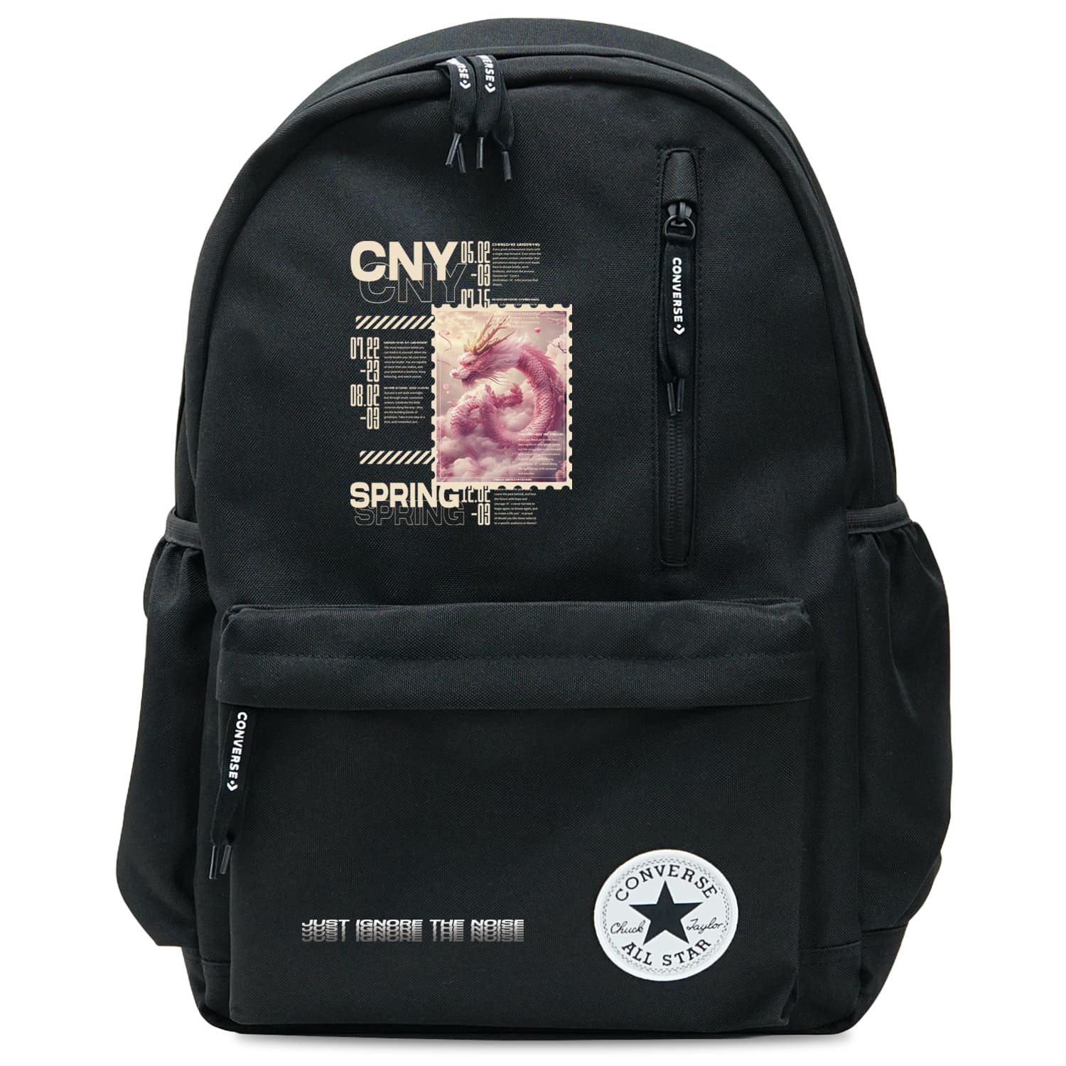 Рюкзак Converse CNY Crimson Peach Dragon Backpack - изображение 1