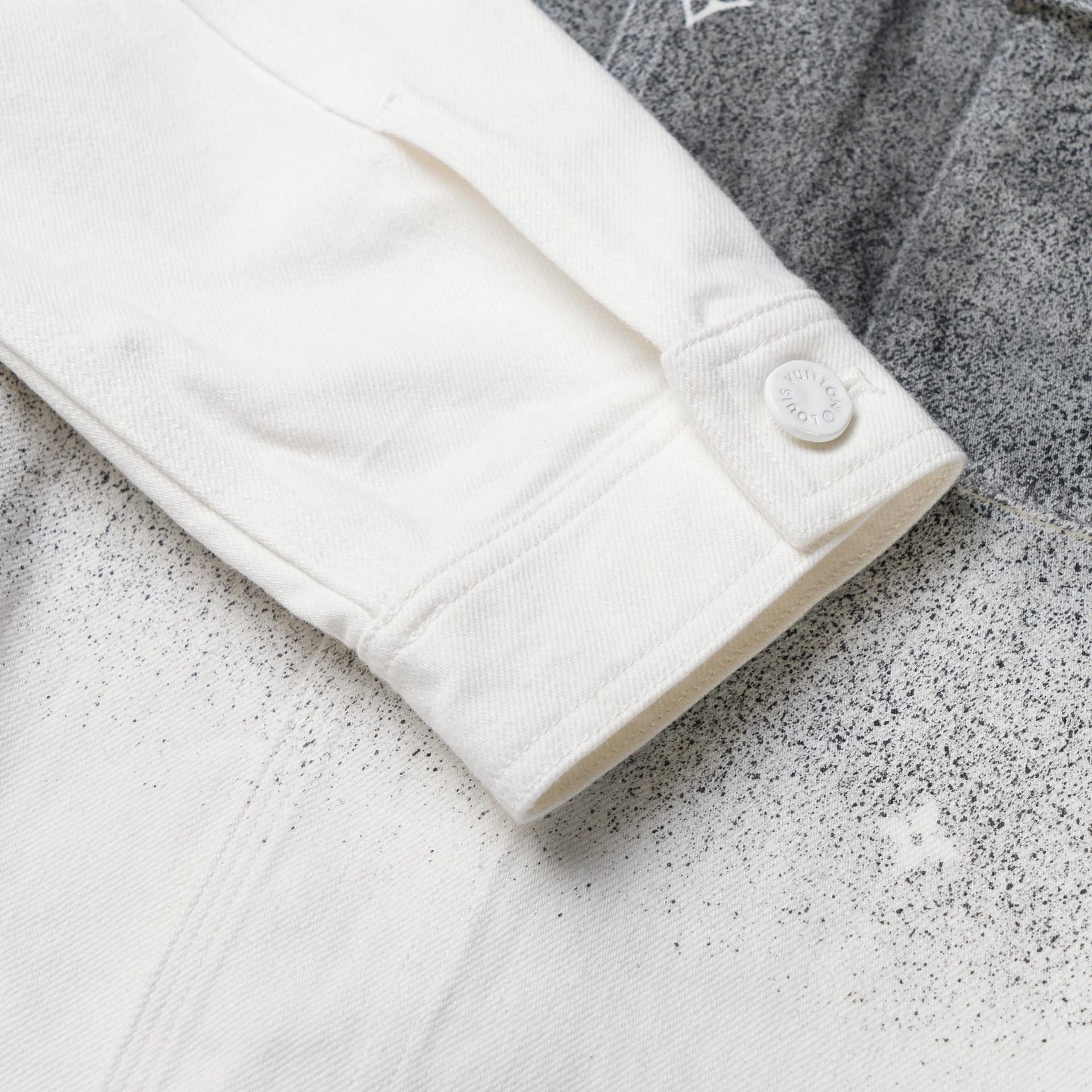 Рубашка Louis Vuitton SS22 Denim Shirt Grey - изображение 5