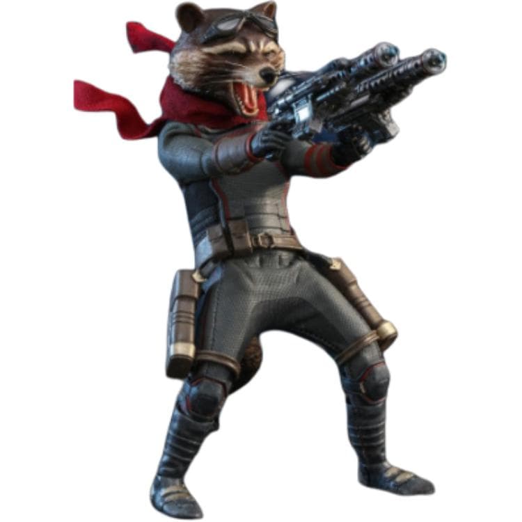 Фигурка Hot Toys Rocket Raccoon Avengers 4 - изображение 4