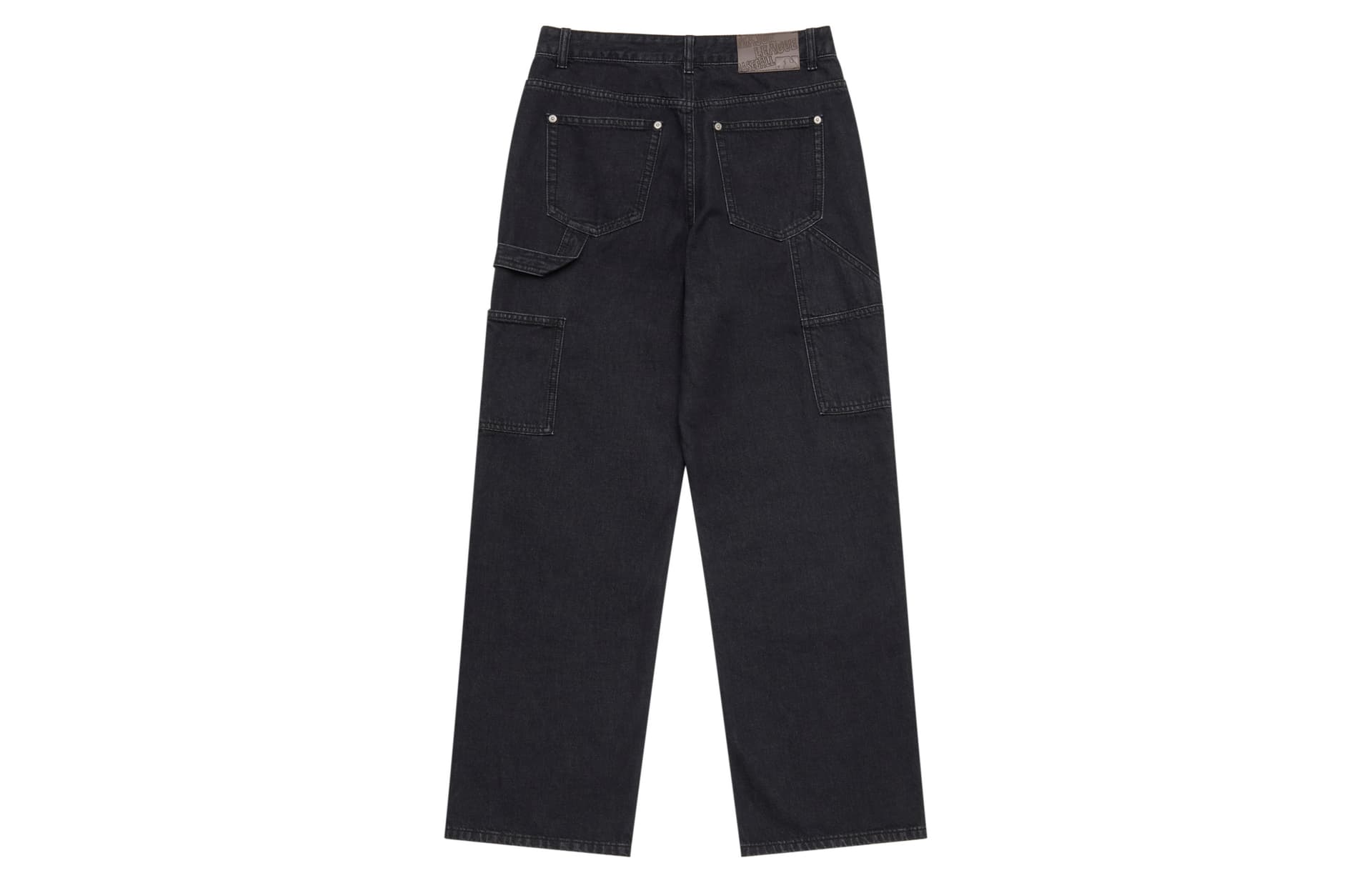 Штаны MLB New York Yankees Basic Collection SS25 Джинсы Мужские Черные - изображение 2