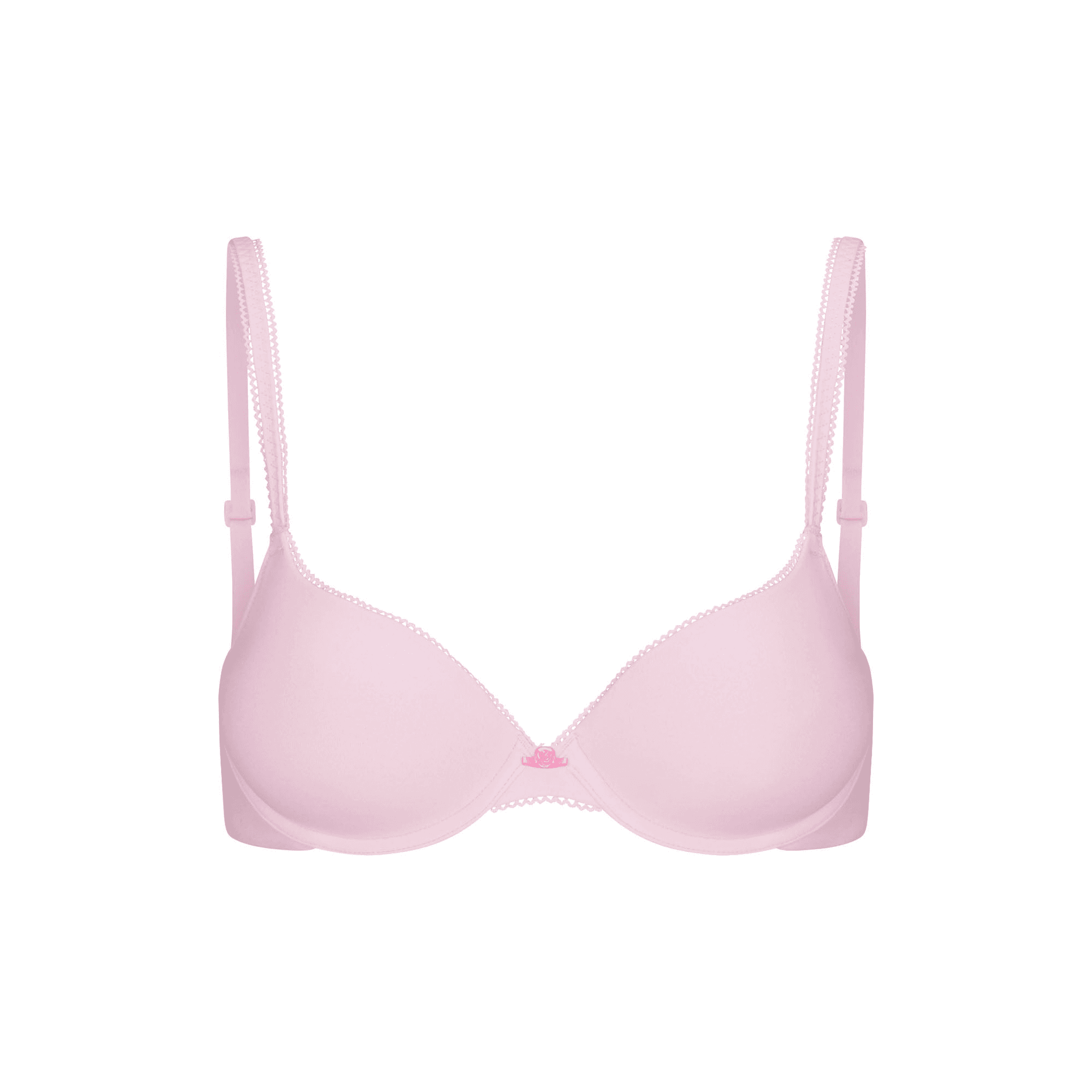 Бюстгальтер SKIMS Valentine's Day Collection SS25 FITSEVERYBODY PICOT PUSH UP Бюстгальтер Женский Сакура Тон - изображение 1