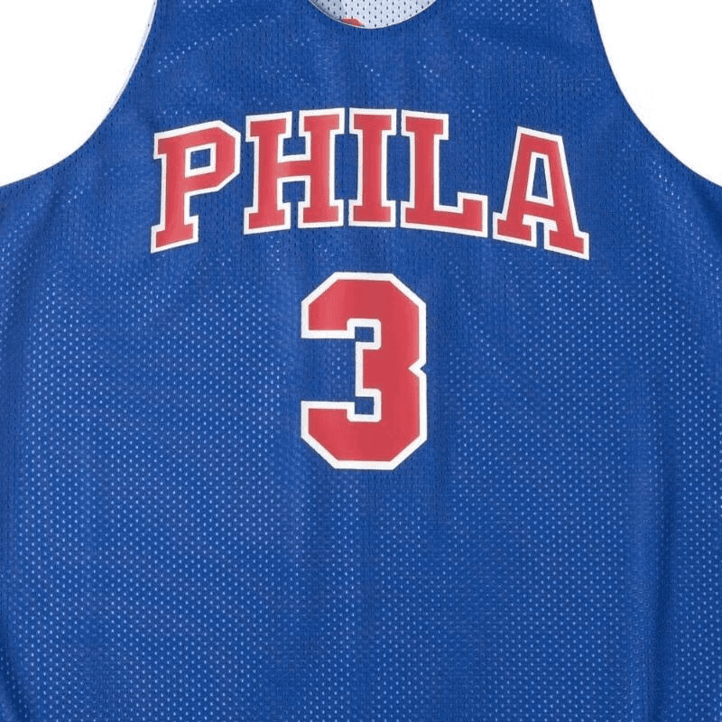 Баскетбольная майка Mitchell Ness SW 76 3 - изображение 4