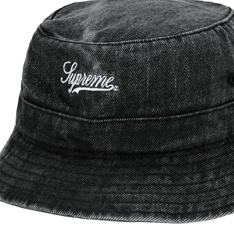 Панама Supreme SS24 WEEK 18 COATED DENIM CRUSHER - изображение 5