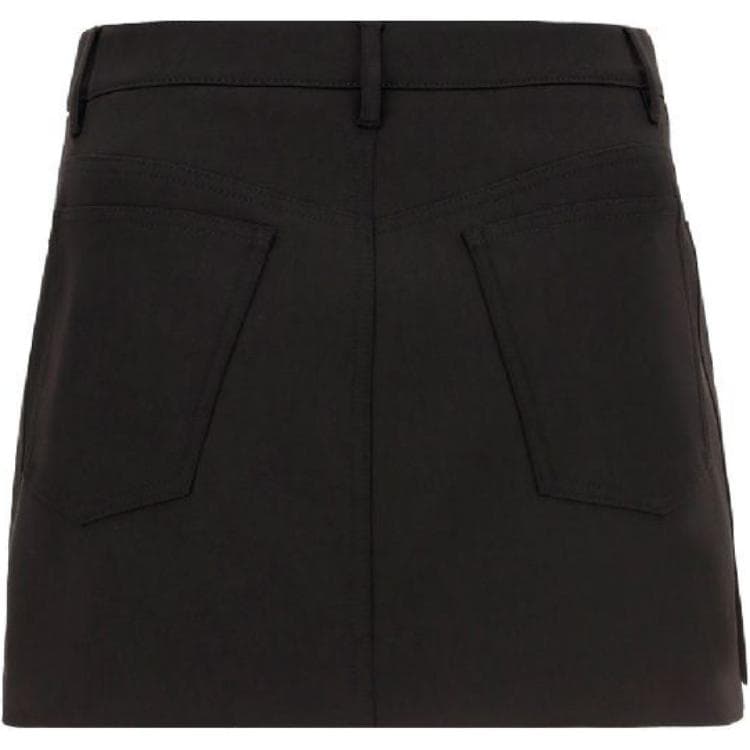Юбка Balenciaga FW21 Mini Skirt Black - изображение 2