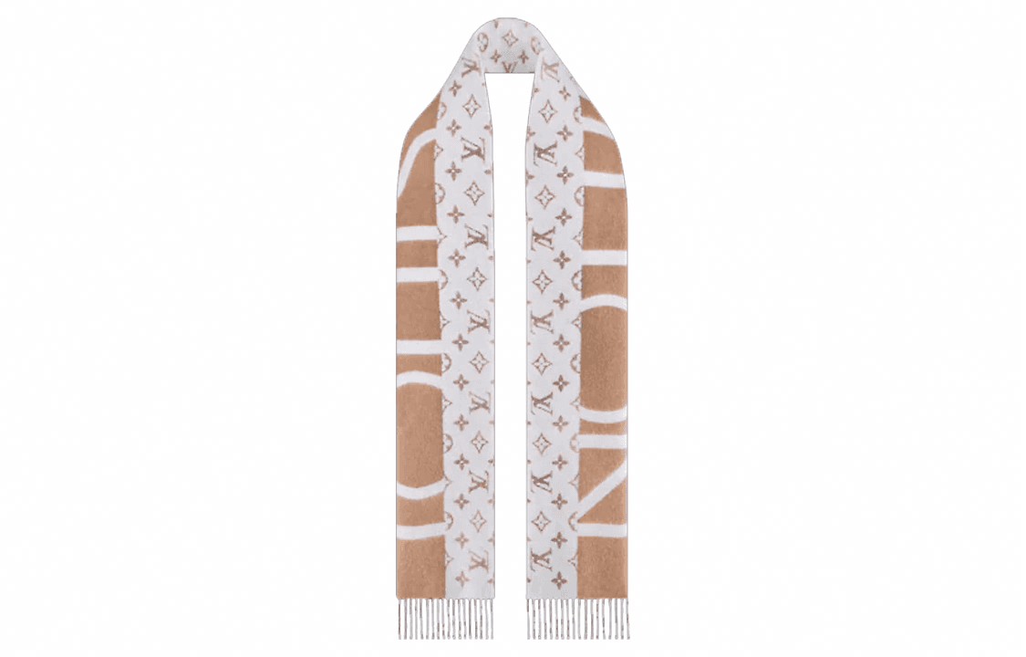 Шарф Louis Vuitton LV Monogram Split Scarf - изображение 1