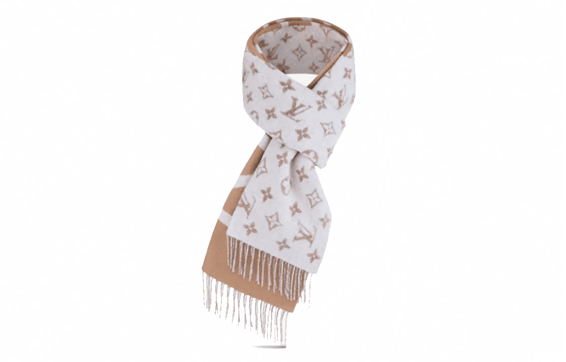 Шарф Louis Vuitton LV Monogram Split Scarf - изображение 2
