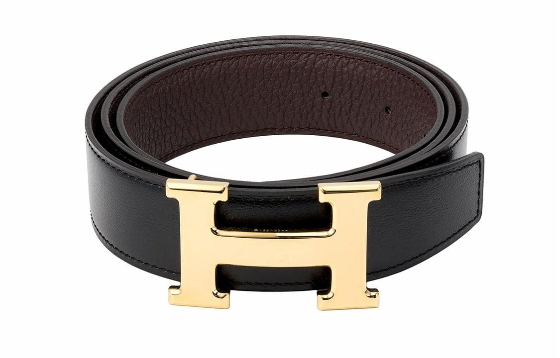 Ремень Hermes H Belt Buckle Black Chocolate - изображение 2