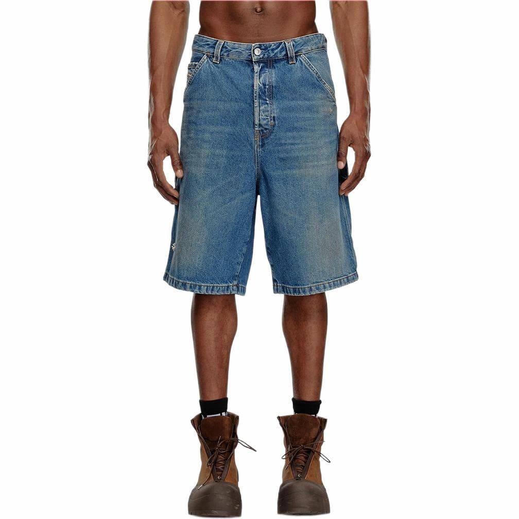 Джинсовые шорты DIESEL FW24 - изображение 3