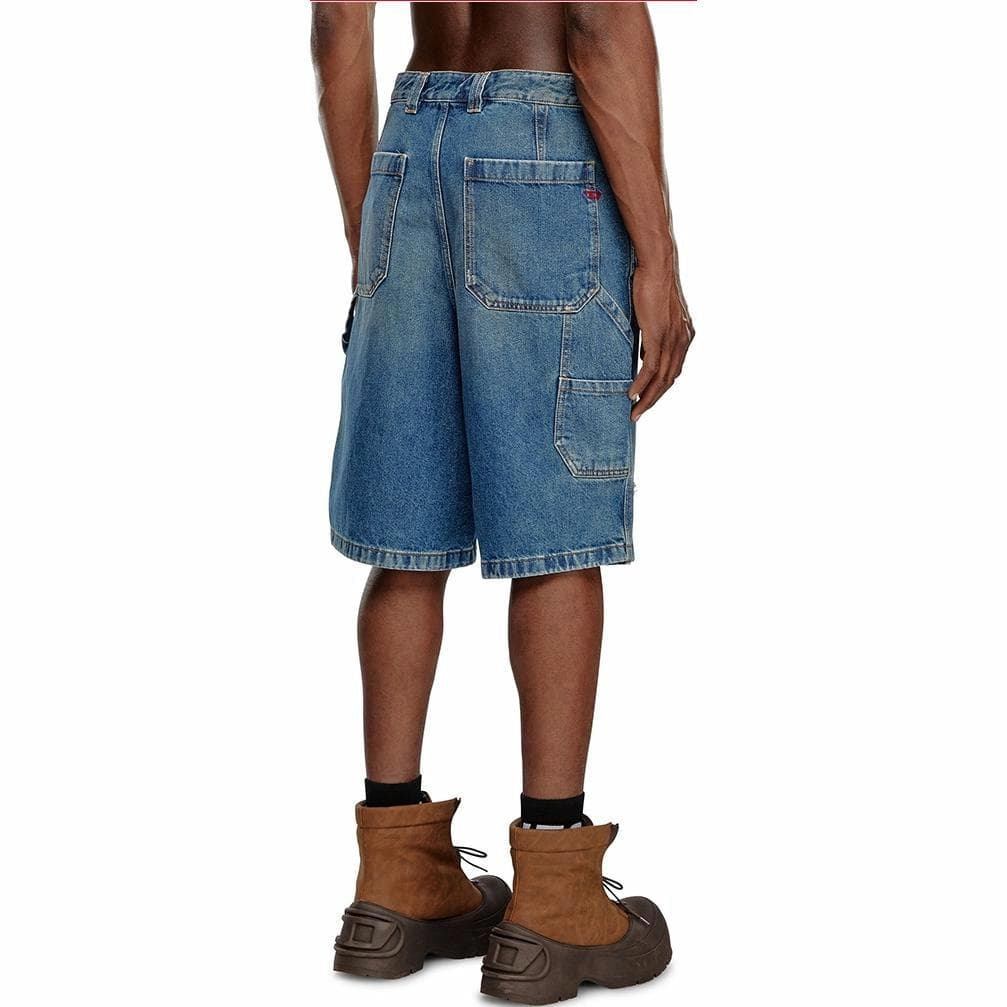 Джинсовые шорты DIESEL FW24 - изображение 4
