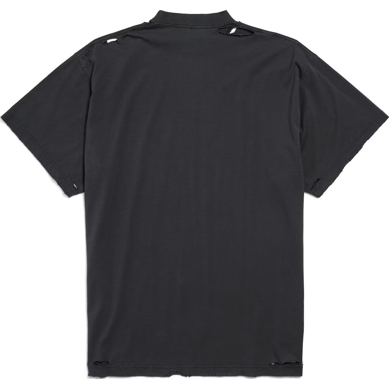 Футболка Balenciaga T-рубашка женская черная - изображение 2