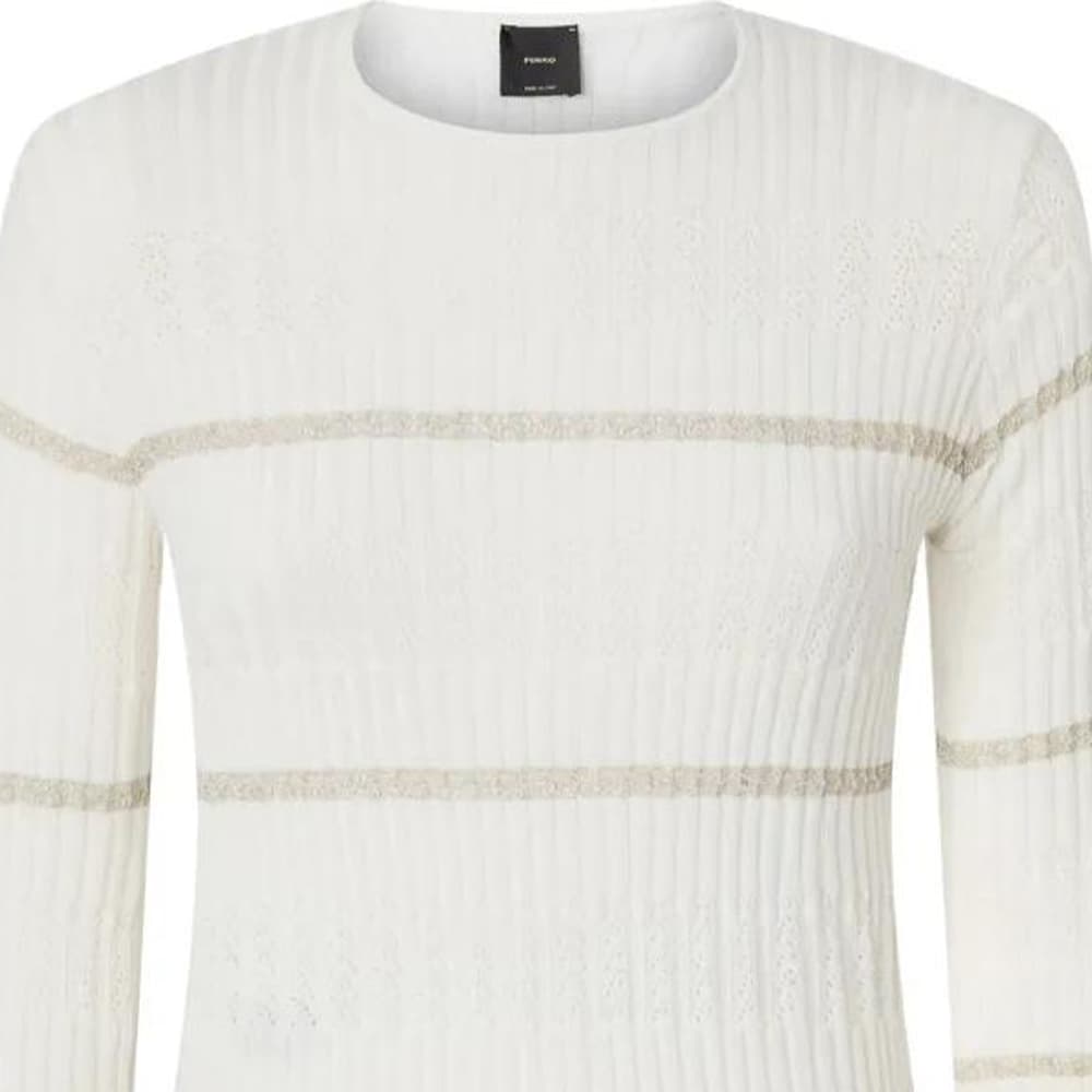 Футболка PINKO Белый Женские T-рубашки - изображение 4