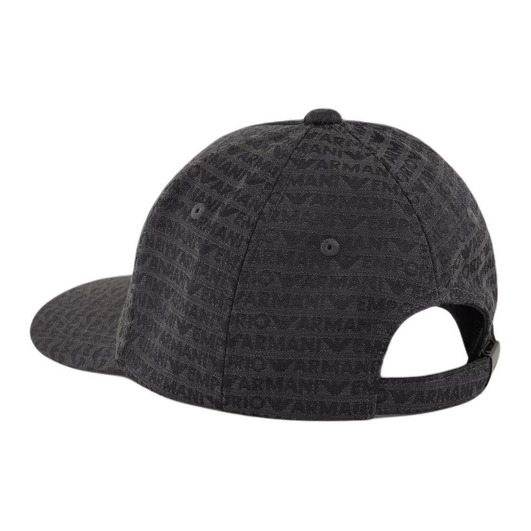 Кепка EMPORIO ARMANI Нейлоновые и Полиамидные Кепки Мужские Серые - изображение 2