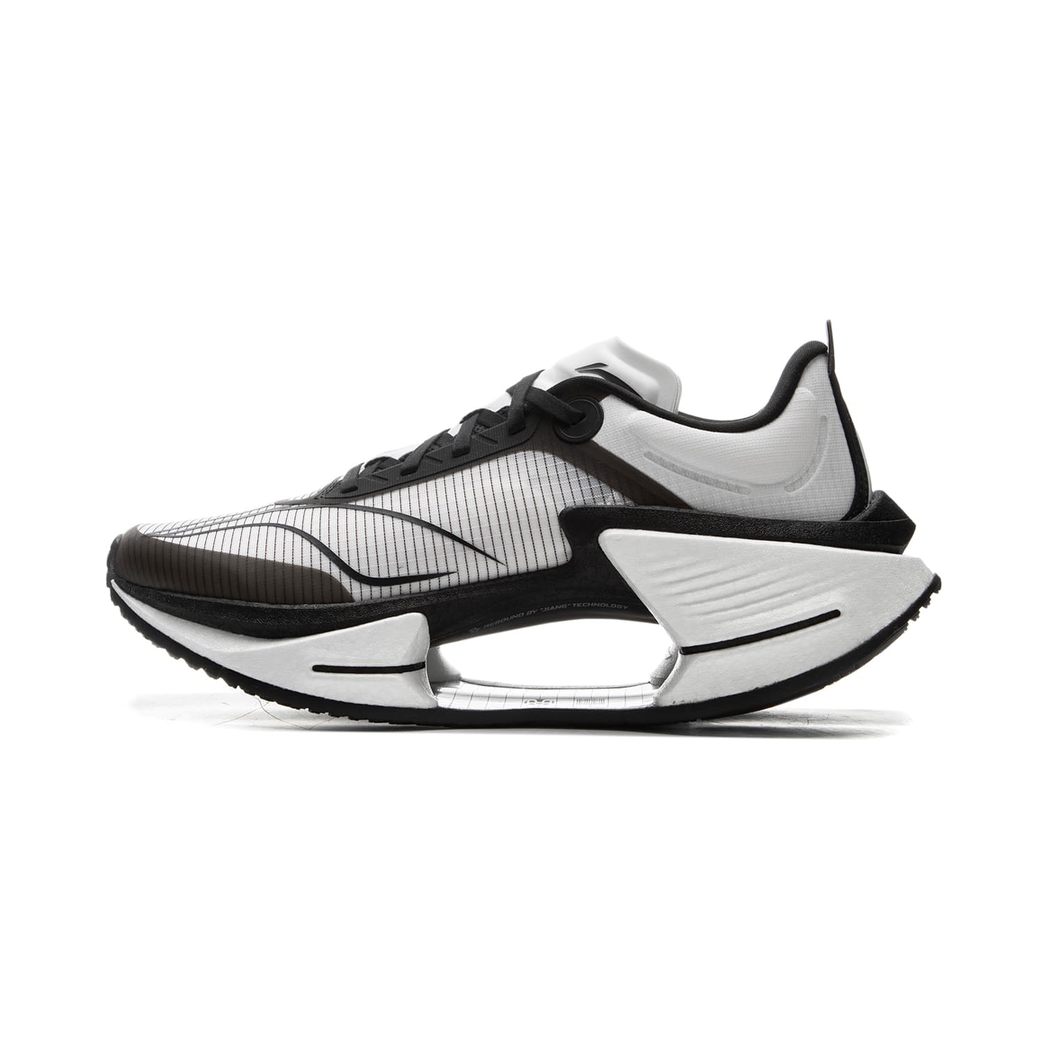 Кроссовки для бега Li NING Wade Shadow 3 ESSENTIAL Текстиль ТПУ (TPU) Дышащий Низкий Топ Беговые Кроссовки Мужские Белый Черный - изображение 1