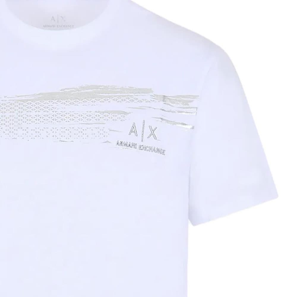 Футболка ARMANI EXCHANGEAE T Рубашка Мужская Белая - изображение 2