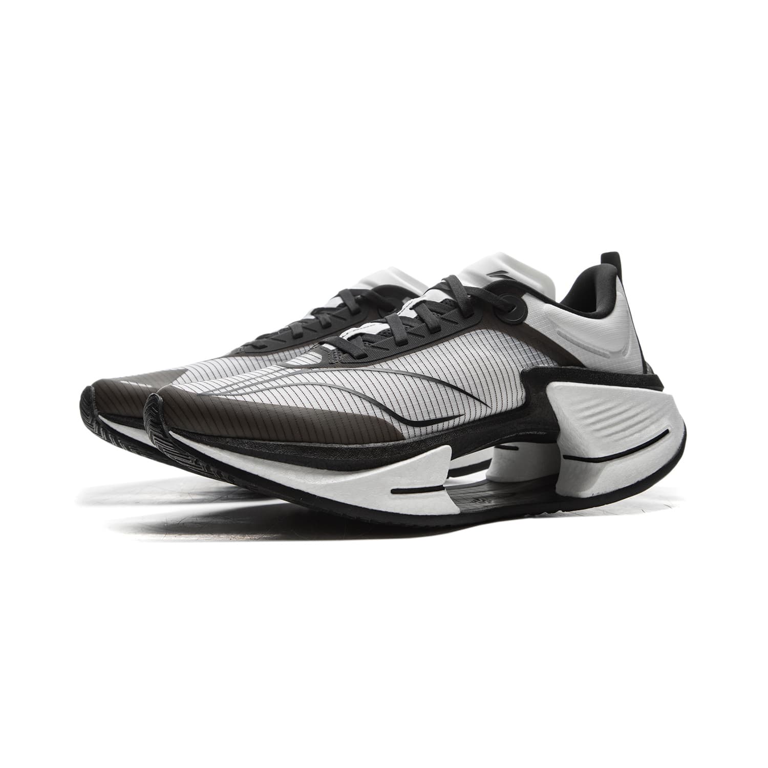 Кроссовки для бега Li NING Wade Shadow 3 ESSENTIAL Текстиль ТПУ (TPU) Дышащий Низкий Топ Беговые Кроссовки Мужские Белый Черный - изображение 3