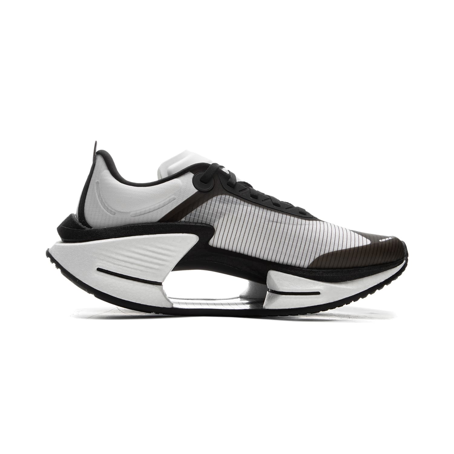 Кроссовки для бега Li NING Wade Shadow 3 ESSENTIAL Текстиль ТПУ (TPU) Дышащий Низкий Топ Беговые Кроссовки Мужские Белый Черный - изображение 2