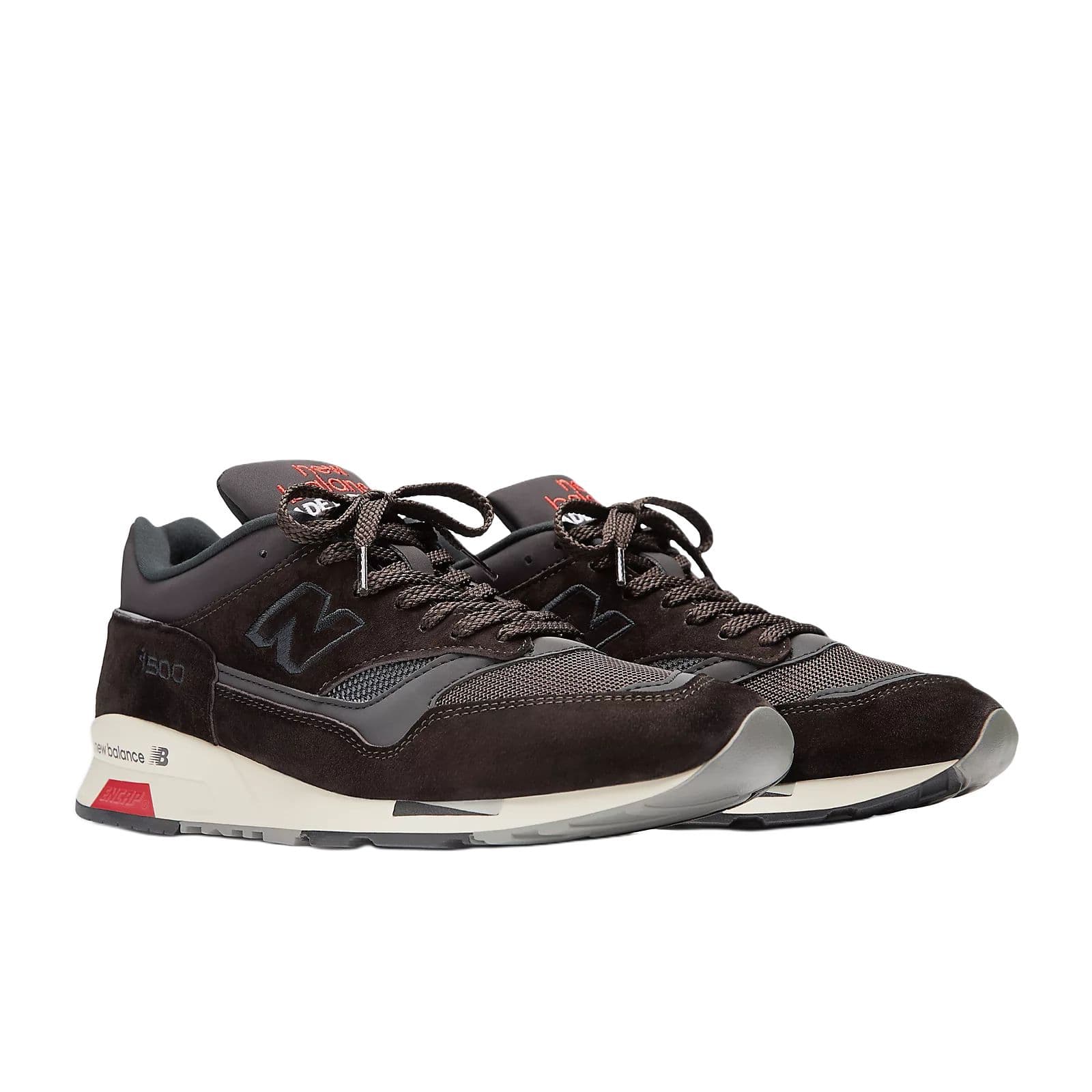 Кроссовки для бега New Balance NB 1500 Устойчивые к истиранию Низкие Повседневные Беговые Кроссовки Унисекс Черные Коричневые - изображение 3