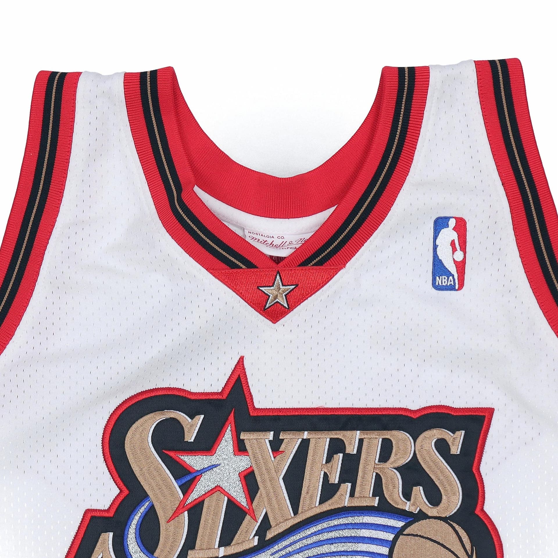 Баскетбольная майка Mitchell Ness NBA AU 97-98 76 3 - изображение 3