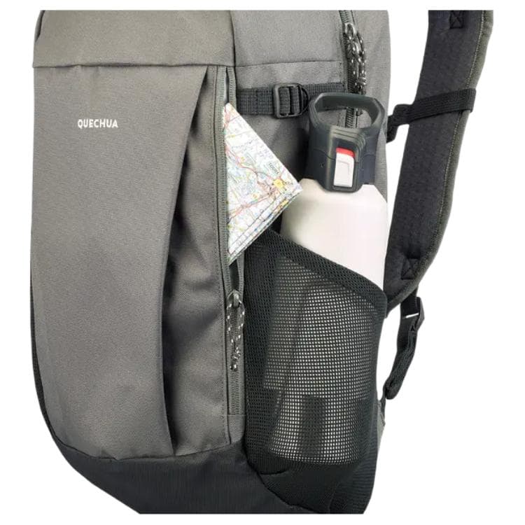 DECATHLON 20L Туристические сумки Полиэстеровое волокно Серый Унисекс - изображение 4