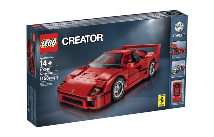 Конструктор LEGO Ferrari F40 10248 - изображение 4