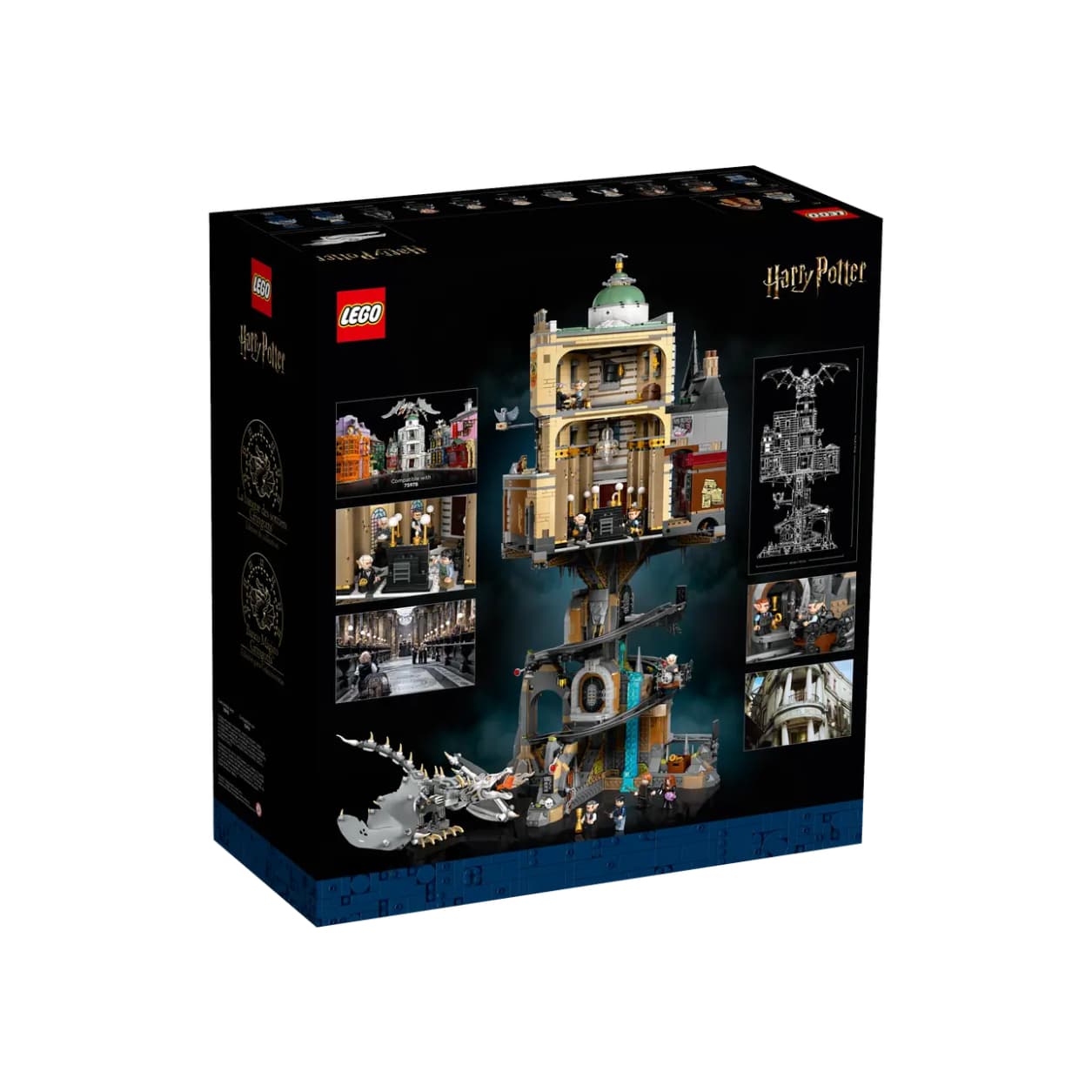 Конструктор LEGO Harry Potter Gringotts Wizarding Bank Collectors Edition 76417 - изображение 3