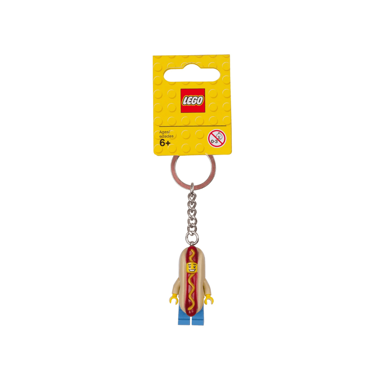 LEGO Classic Collection Продавец хот-догов Минифигурка Брелок Подвеска Наборы 0 300 шт. 853571 - изображение 2