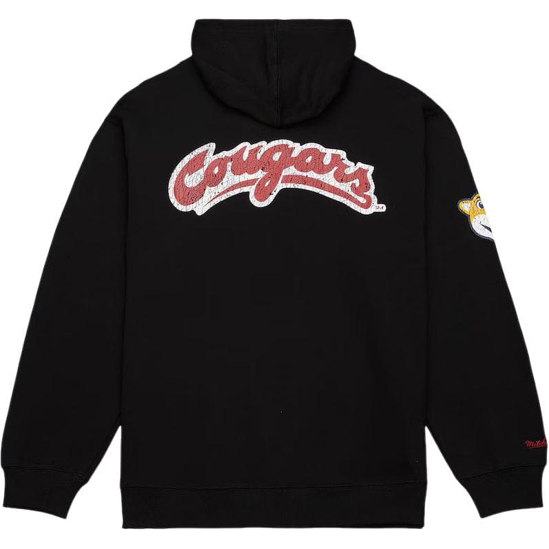 Кофта Mitchell Ness Washington State Cougars Команда OG Флис Пуловер Толстовка Свитшот Мужской Черный - изображение 2